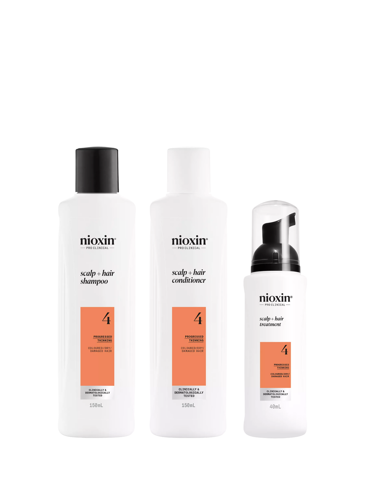Nioxin system 4 trial kit for coloured hair, UK version