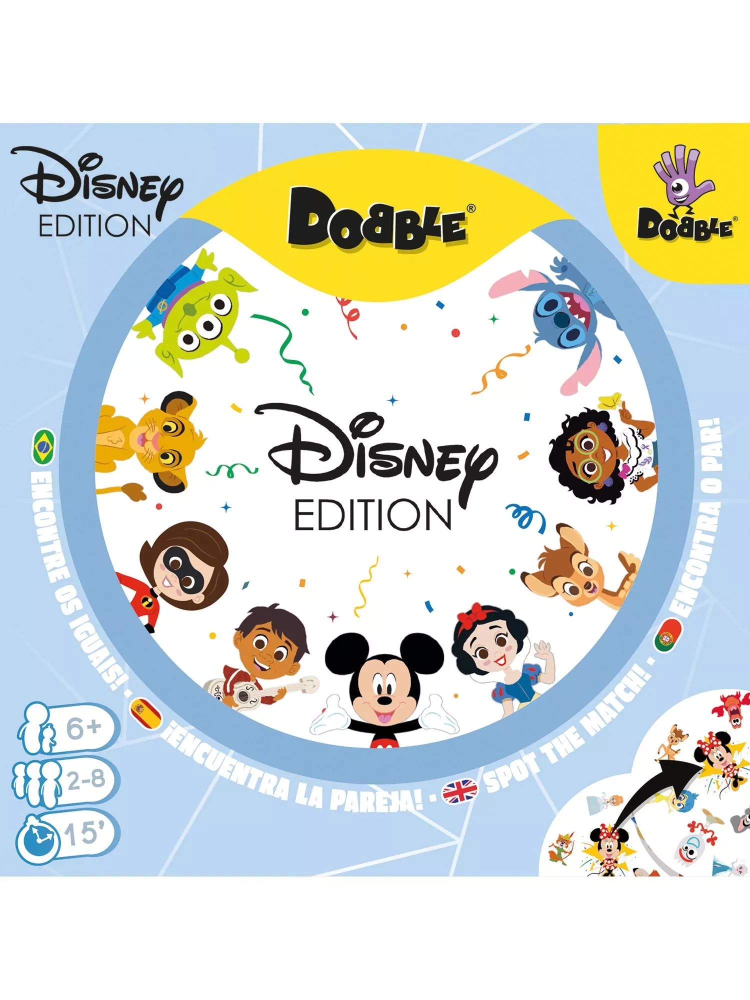 Disney Dobble card game - British product