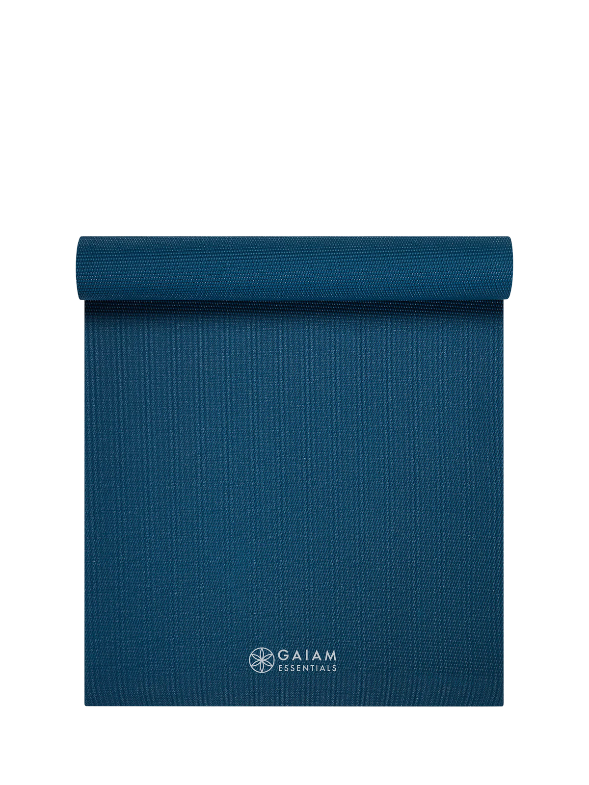 Gaiam Essentials Yoga Mat Navy 6mm, imported from the UK