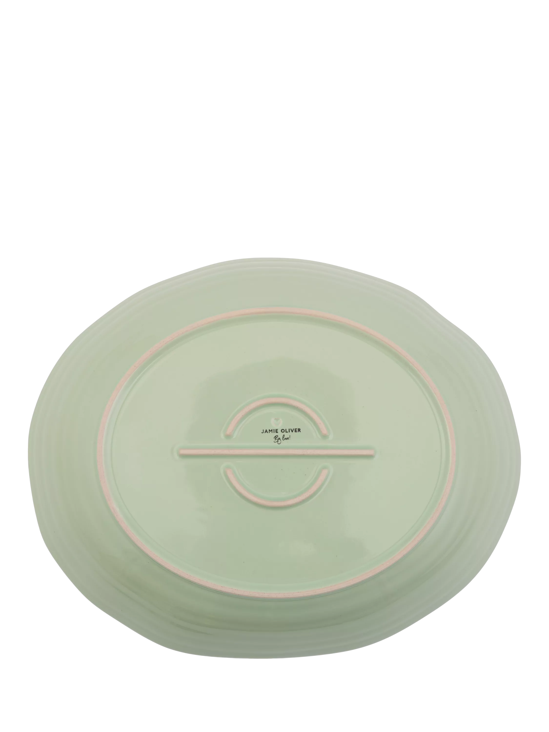Jamie Oliver stoneware bowl green 39cm (British brand)
