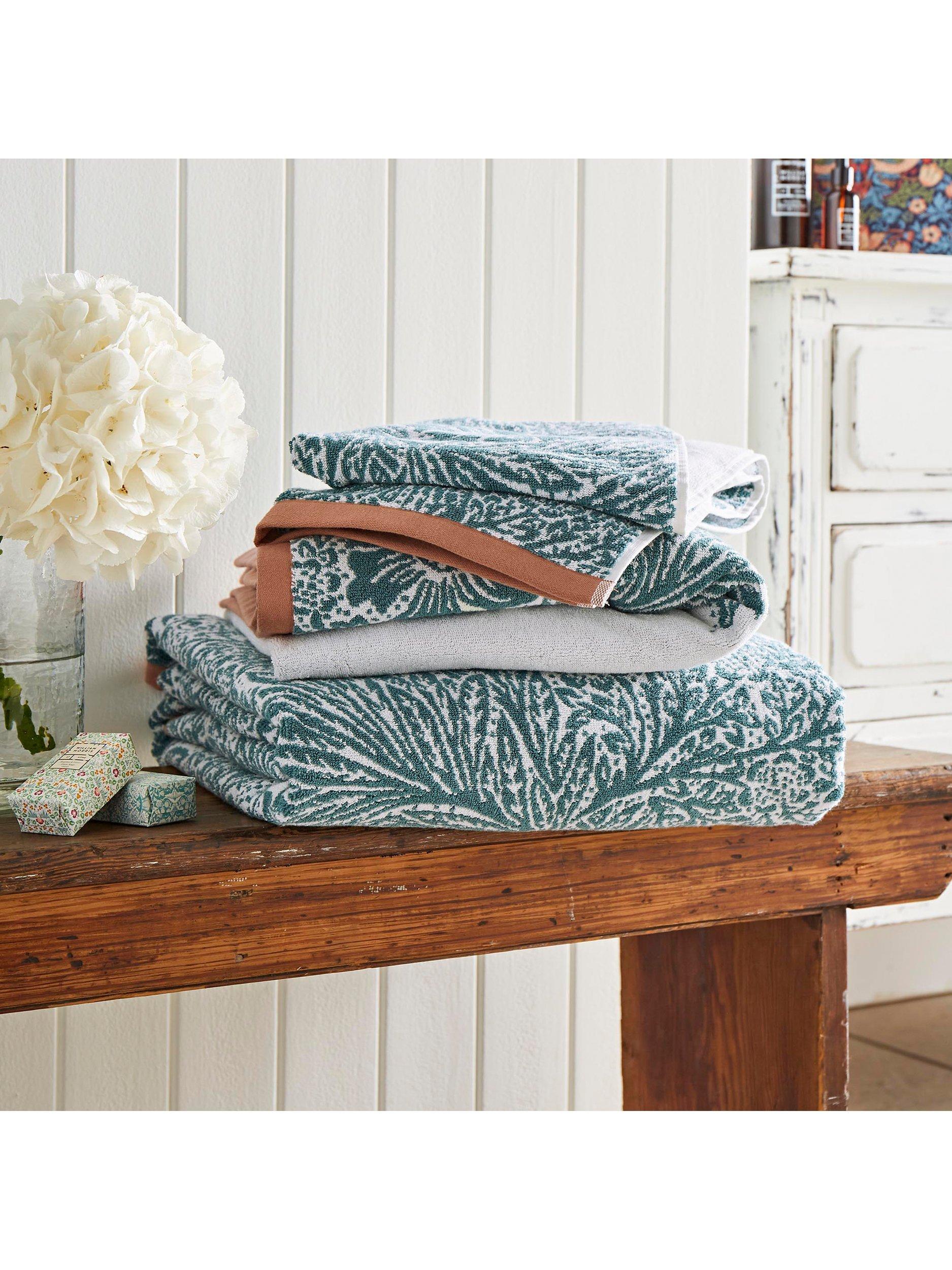 William Morris At Home Marigold Towels, (British brand)
