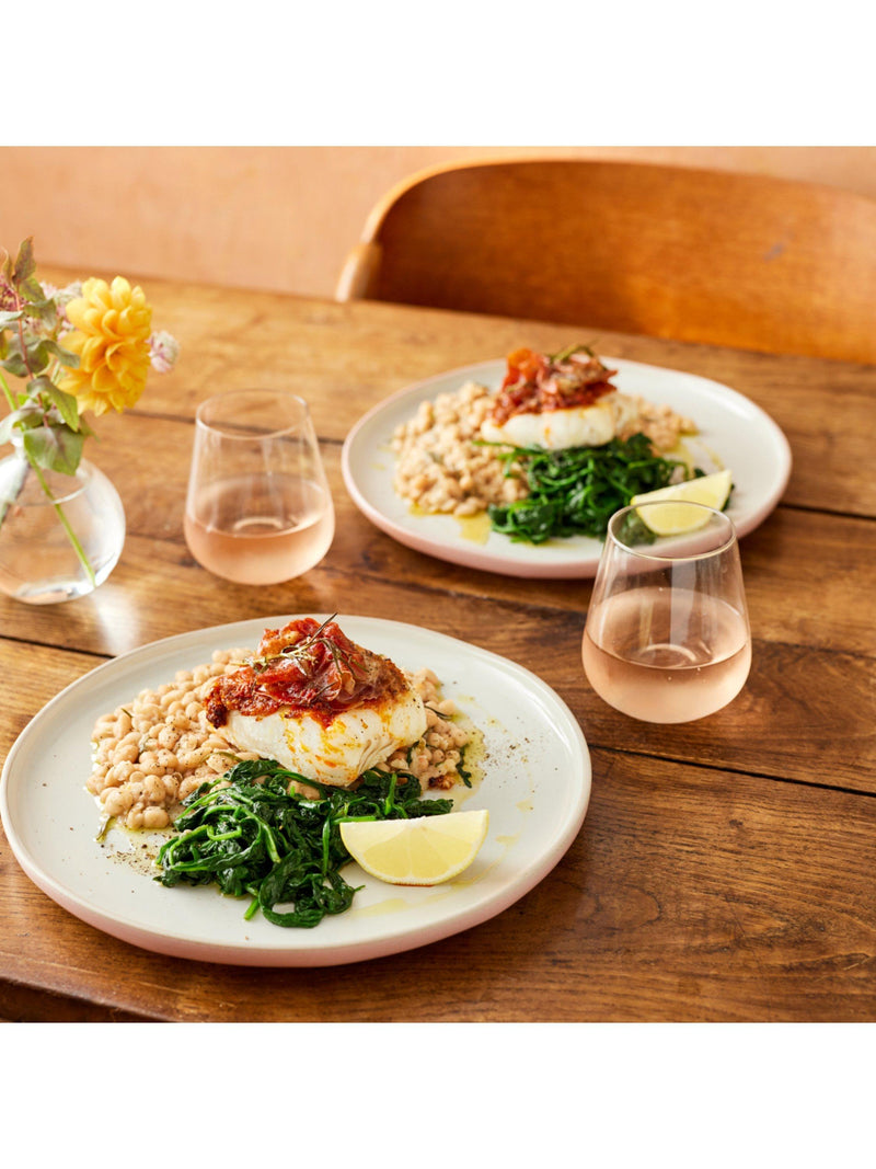 Jamie Oliver dinner plates pink set of 4 27cm - British product