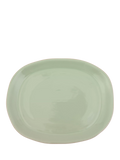 Jamie Oliver stoneware platter oblong green 41cm - British product