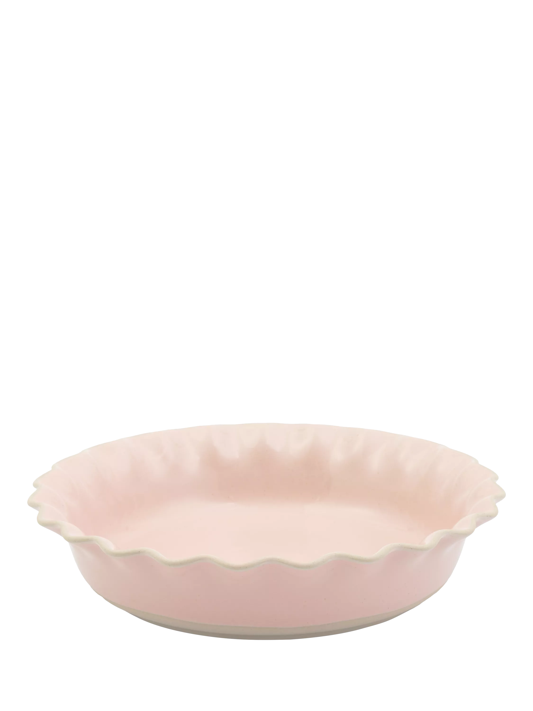 Jamie Oliver stoneware pie dish pink 28cm - British product