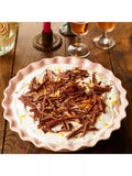 Jamie Oliver stoneware pie dish pink 28cm - British product