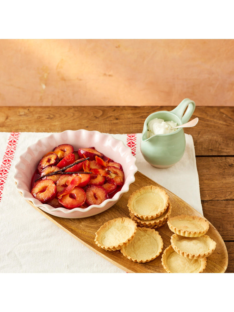 Jamie Oliver stoneware pie dish pink 28cm - British product