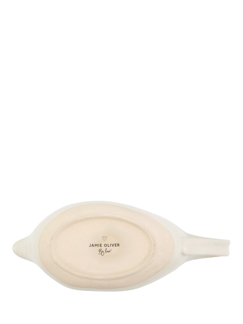 Jamie Oliver stoneware gravy boat 400ml, imported from the UK