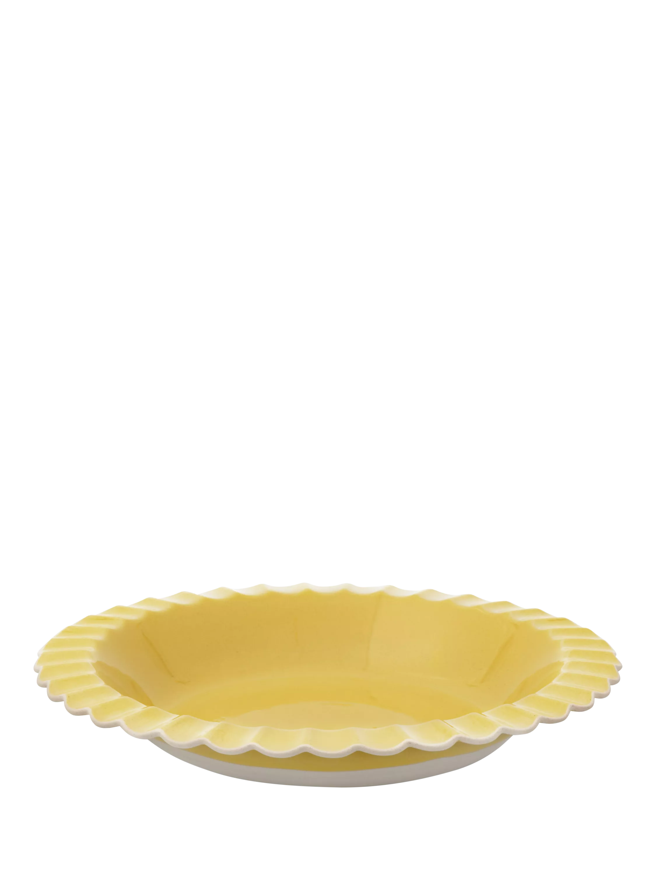Jamie Oliver yellow stoneware bowl Big Love 34cm, UK version