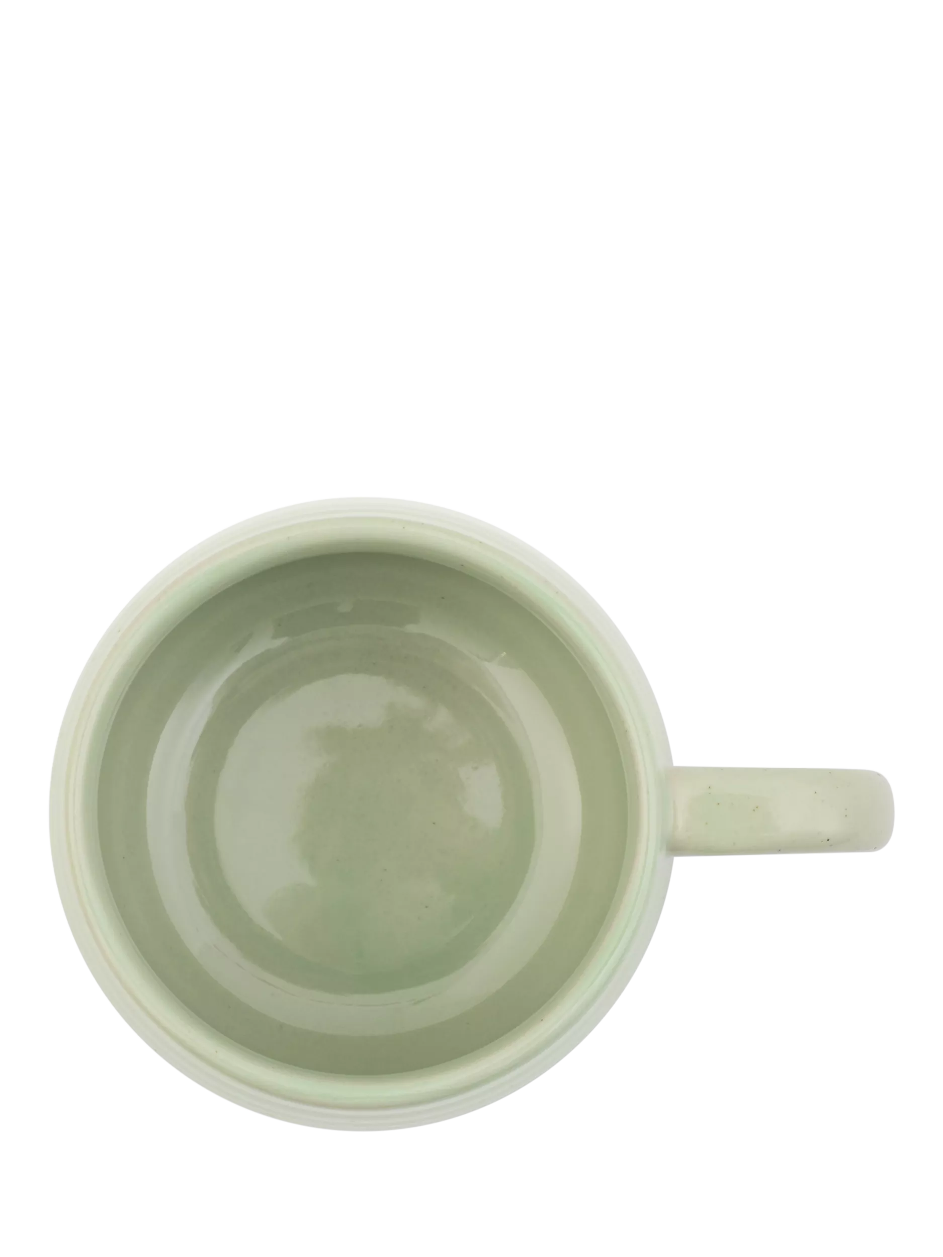 Jamie Oliver Big Love stoneware mug 375ml green, UK version