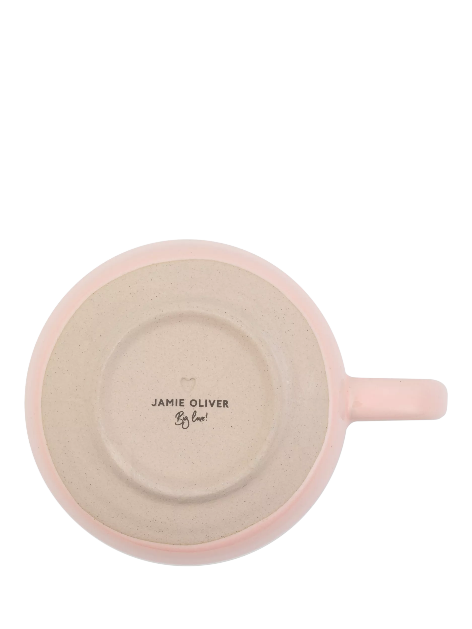 Jamie Oliver mug pink 375ml, imported from the UK