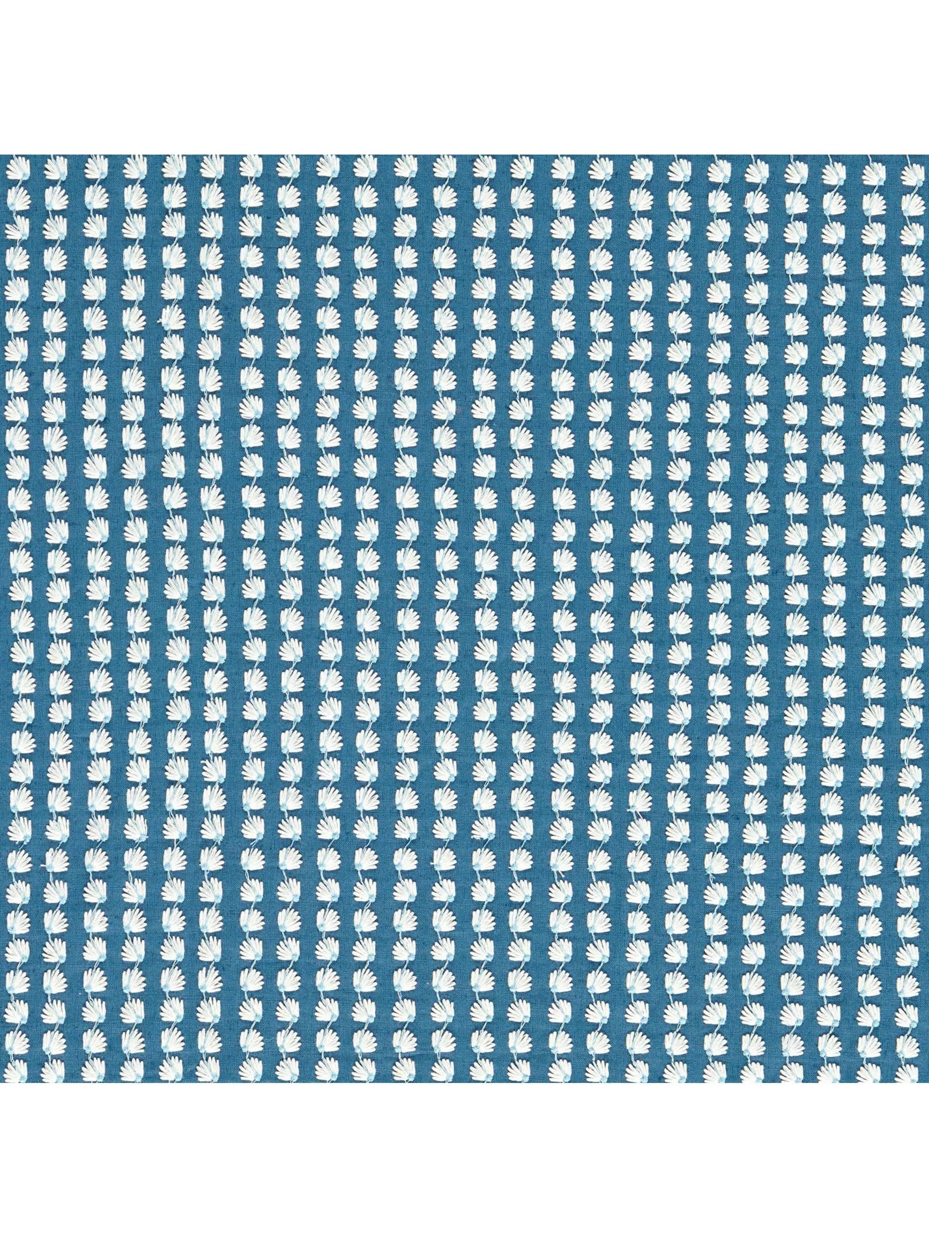 Harlequin Silene embroidered furnishing fabric (British brand)