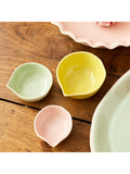 Jamie Oliver stoneware nesting pots set of 3 in multiple colors, UK version