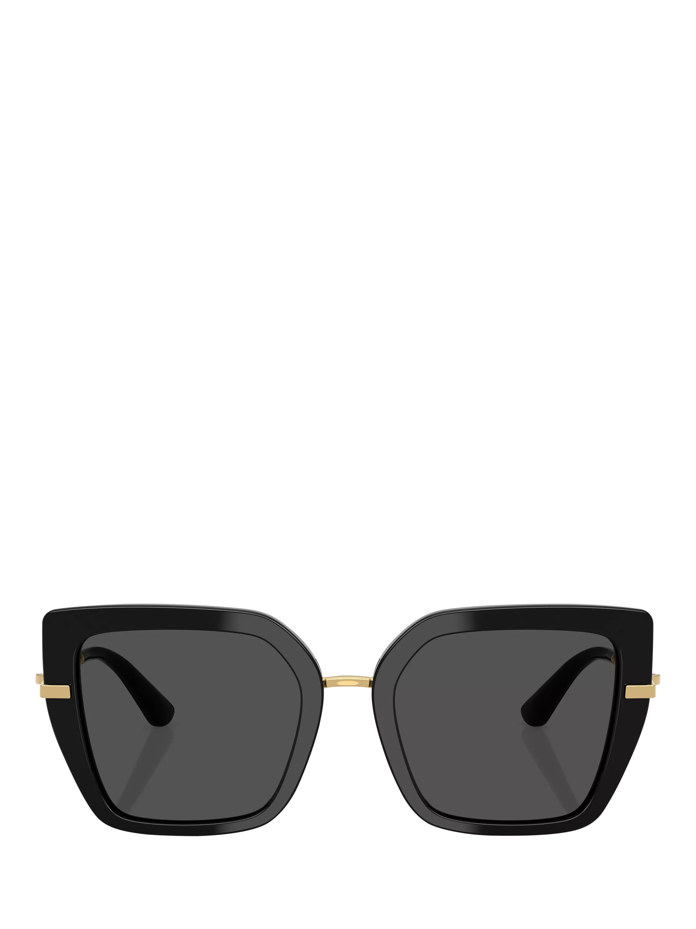 Dolce & Gabbana square sunglasses in black, imported from the UK