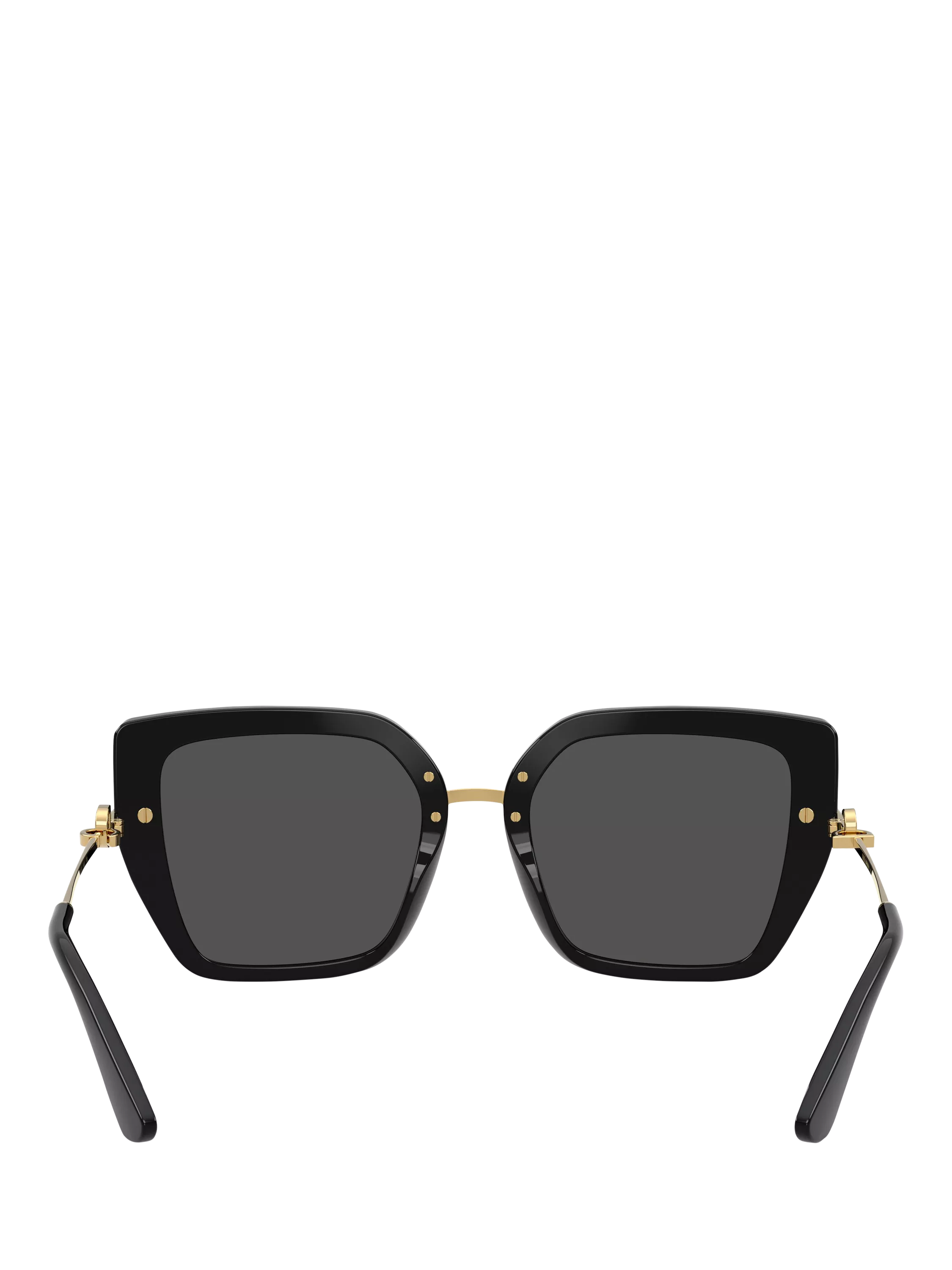 Dolce & Gabbana square sunglasses in black, imported from the UK