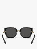 Dolce & Gabbana square sunglasses in black, imported from the UK
