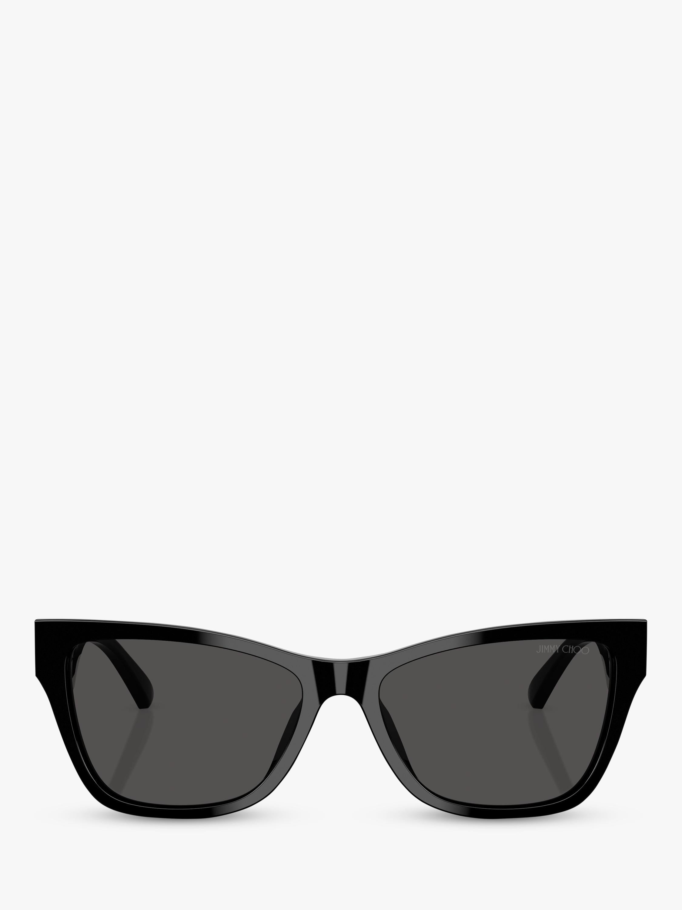 Jimmy Choo D-Frame Sonnenbrille schwarzer Rahmen, importiert aus dem Vereinigten Königreich