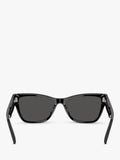 Jimmy Choo D-Frame Sonnenbrille schwarzer Rahmen, importiert aus dem Vereinigten Königreich