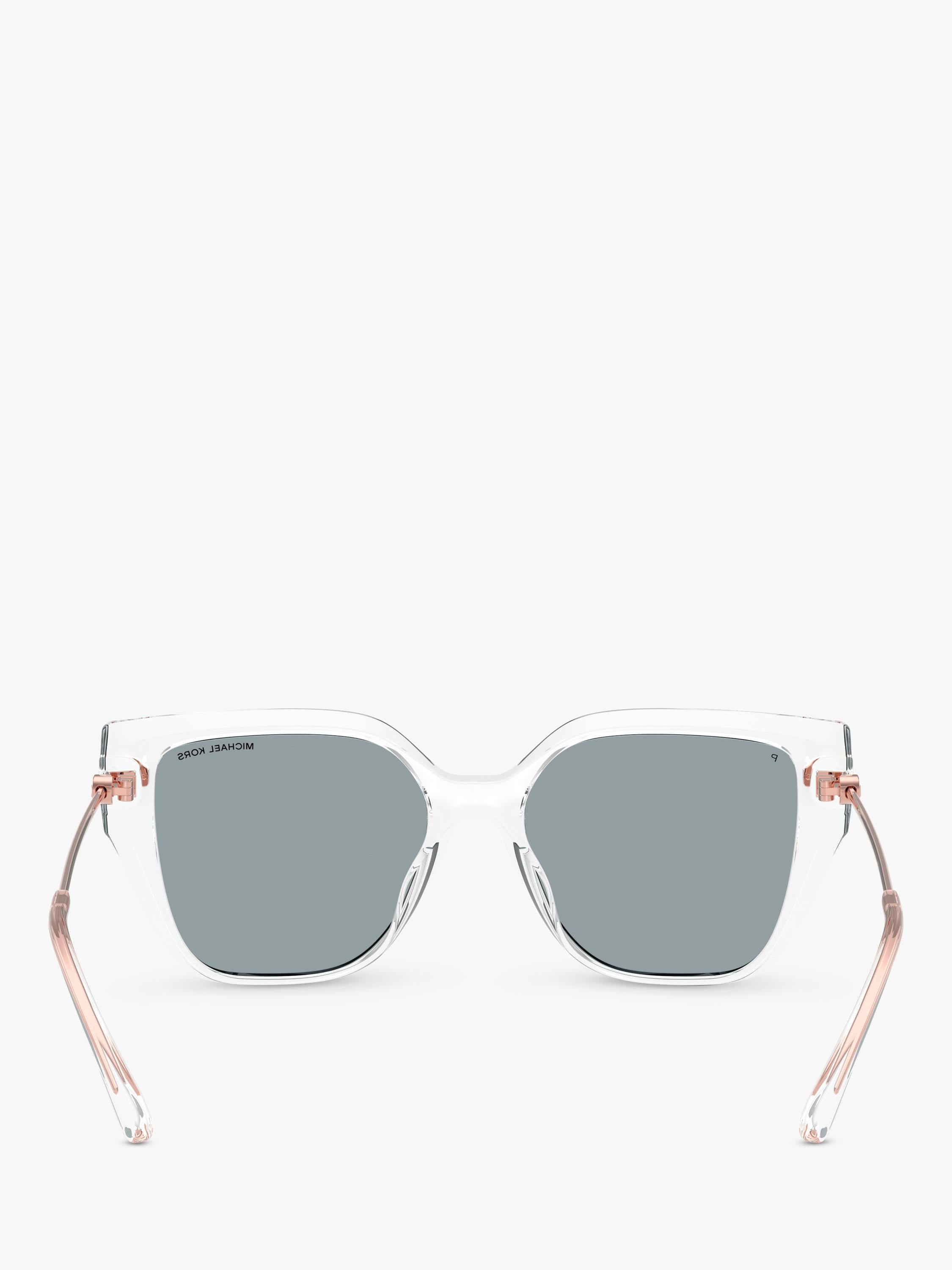 Michael Kors cat's eye sunglasses clear mirror rose gold - British product