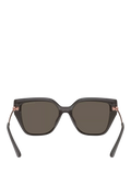 Michael Kors cat-eye sunglasses ash/grey 54mm polyamide lenses - British product