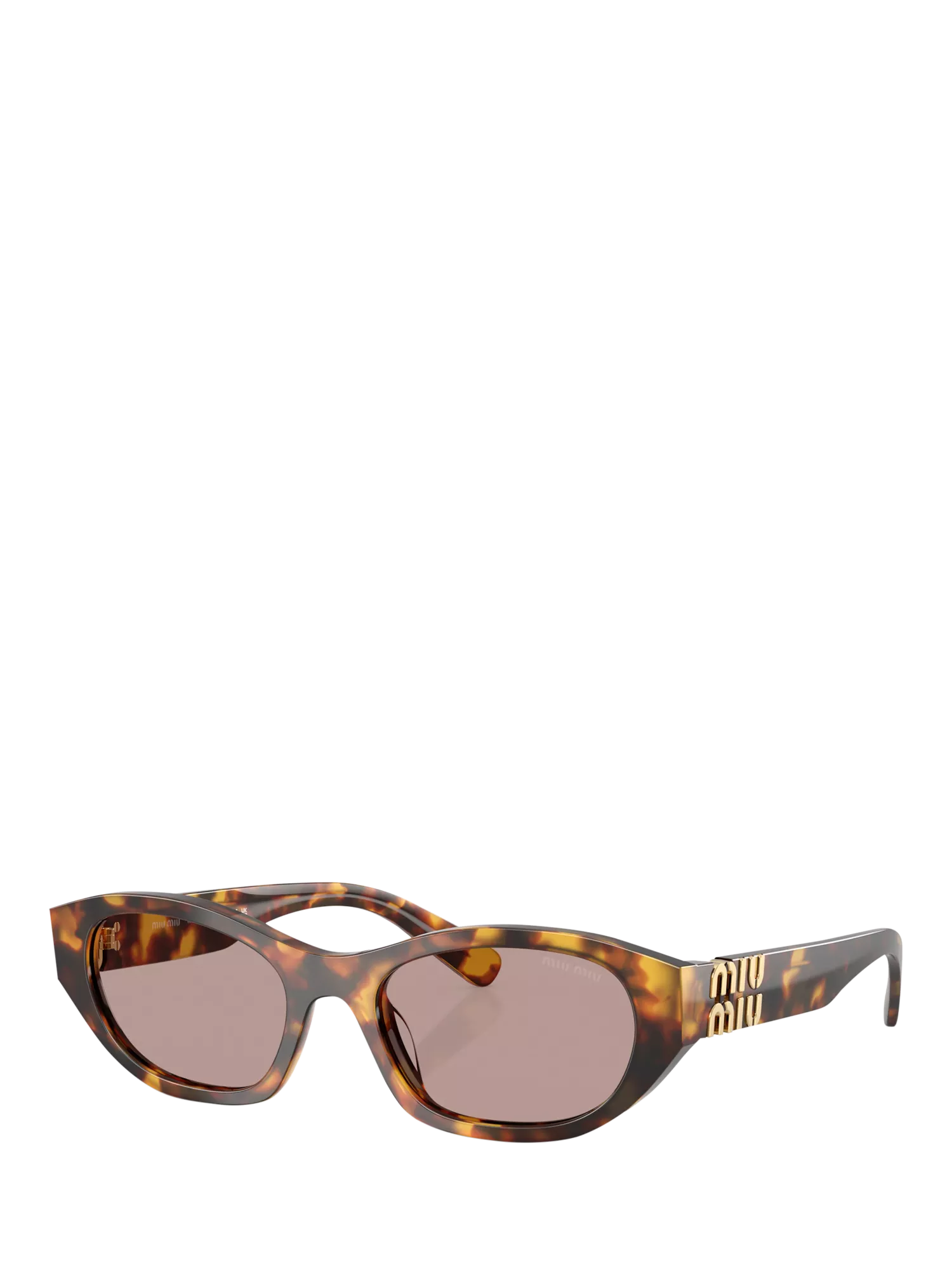 Miu Miu oval sunglasses honey Havana 53mm - British product