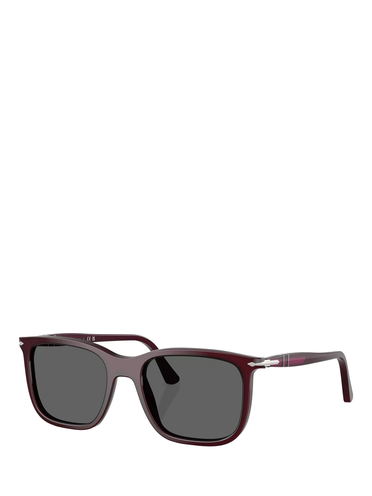 Persol square sunglasses Milky Plum glass lenses (British brand)