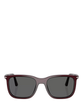 Persol square sunglasses Milky Plum glass lenses (British brand)