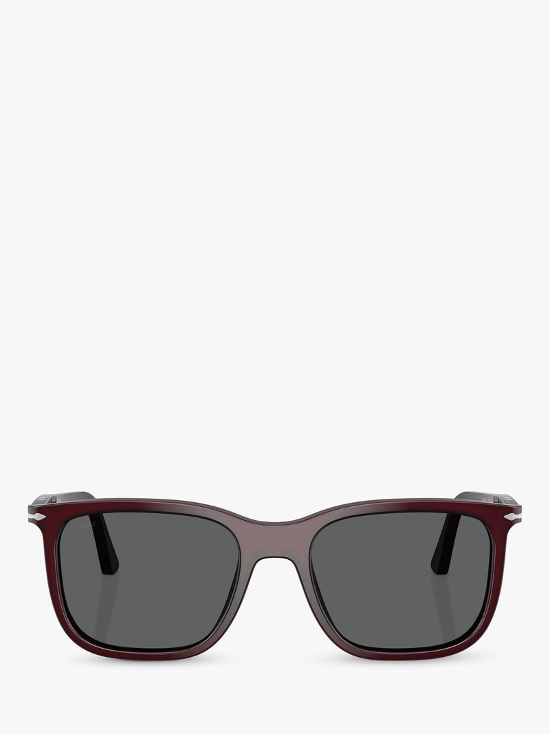 Persol square sunglasses Milky Plum glass lenses (British brand)