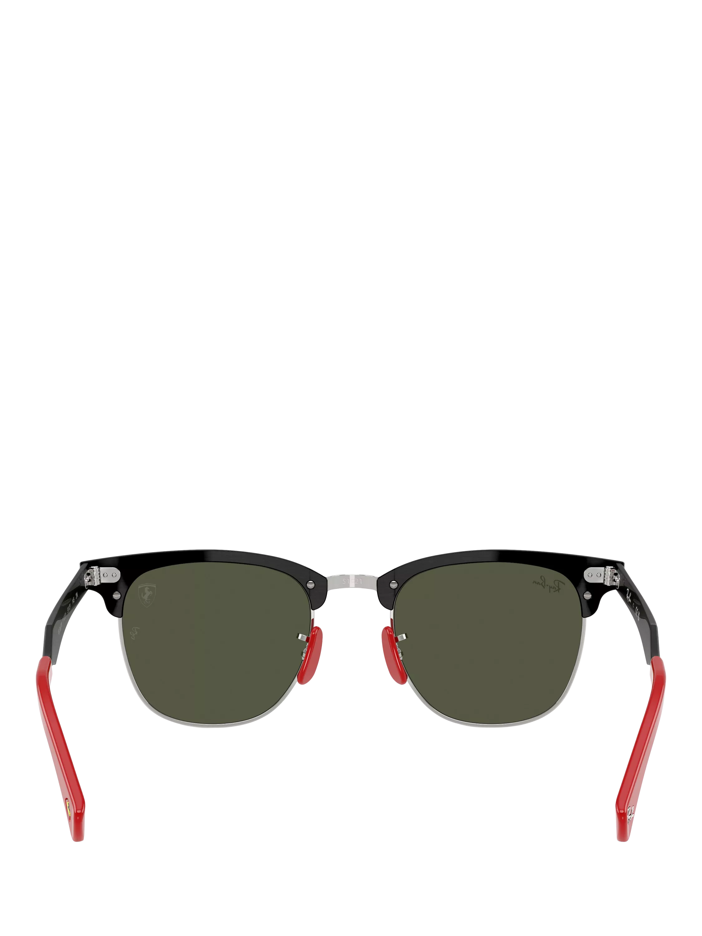 Ray-Ban D-frame sunglasses brushed black green lens imported from the UK