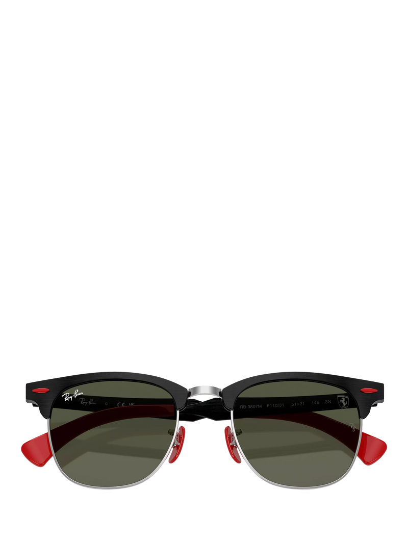 Ray-Ban D-frame sunglasses brushed black green lens imported from the UK