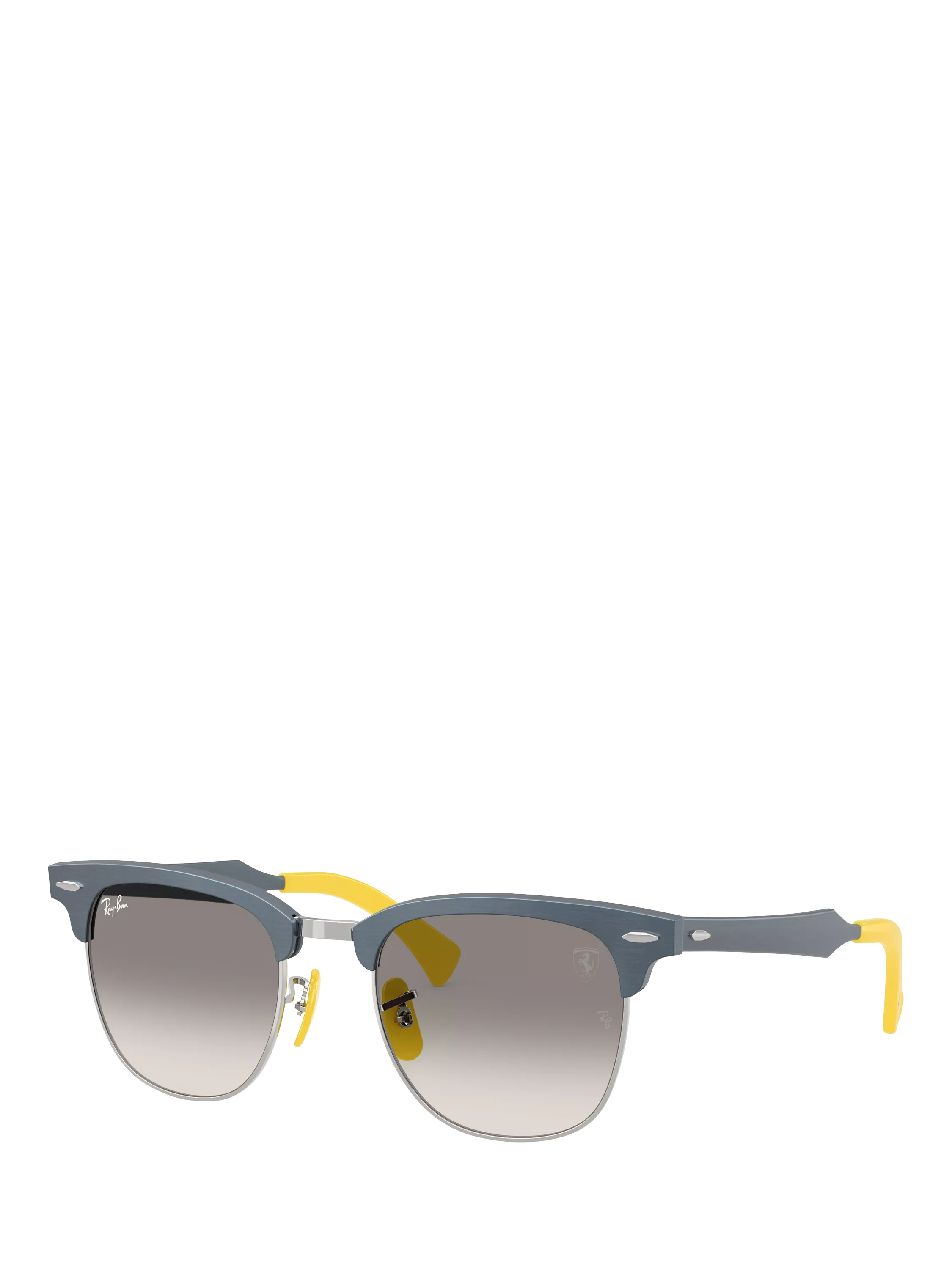 Ray-Ban D-frame sunglasses brushed blue 51mm, UK version