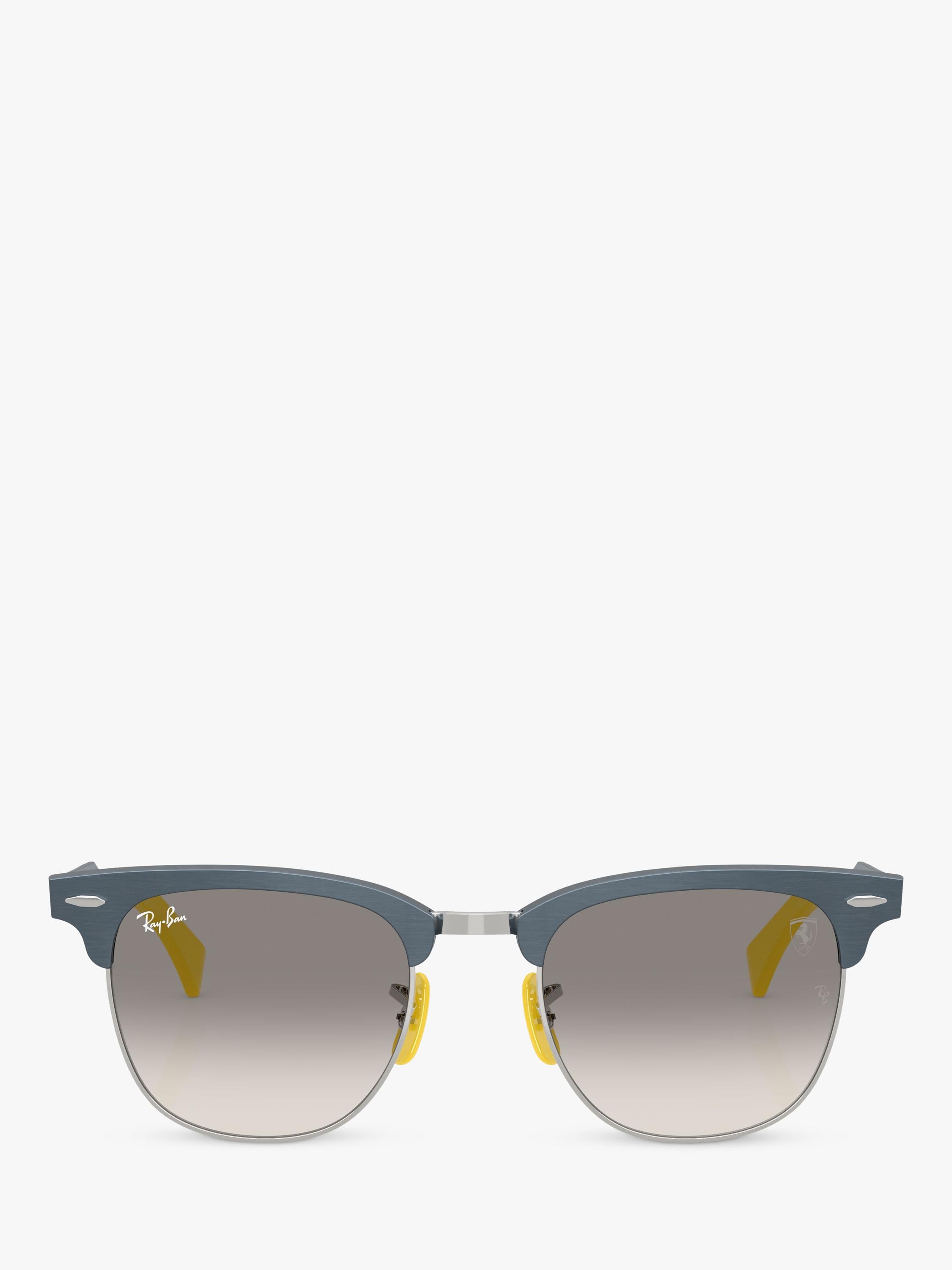 Ray-Ban D-frame sunglasses brushed blue 51mm, UK version