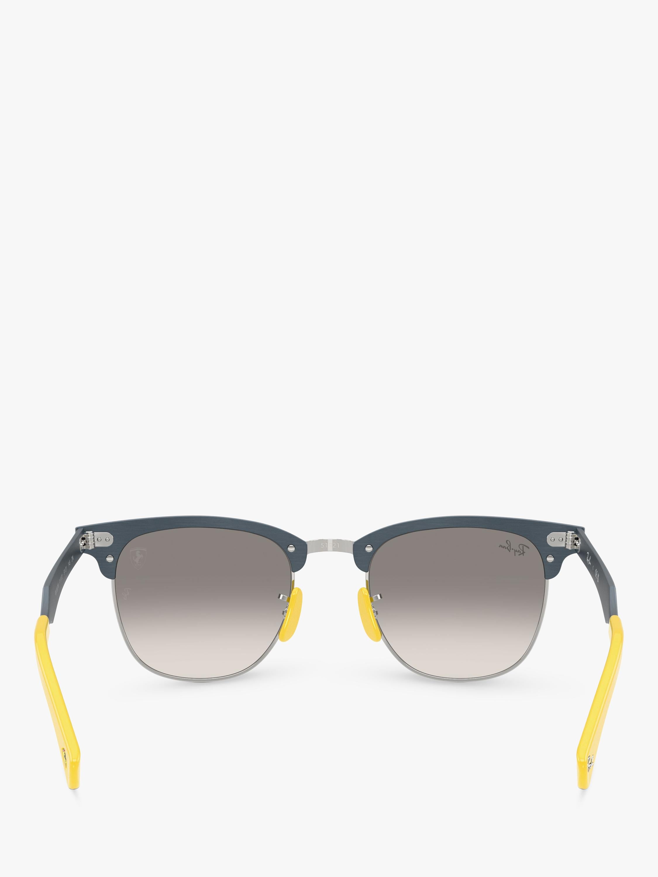 Ray-Ban D-frame sunglasses brushed blue 51mm, UK version