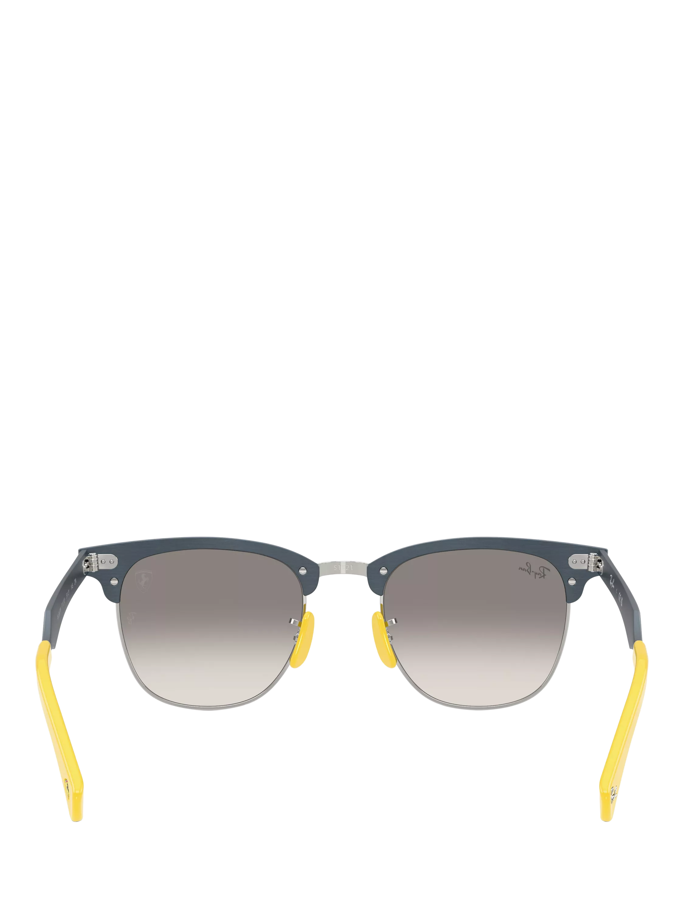 Ray-Ban D-frame sunglasses brushed blue 51mm, UK version