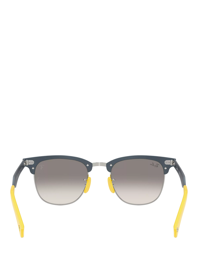 Ray-Ban D-frame sunglasses brushed blue 51mm, UK version
