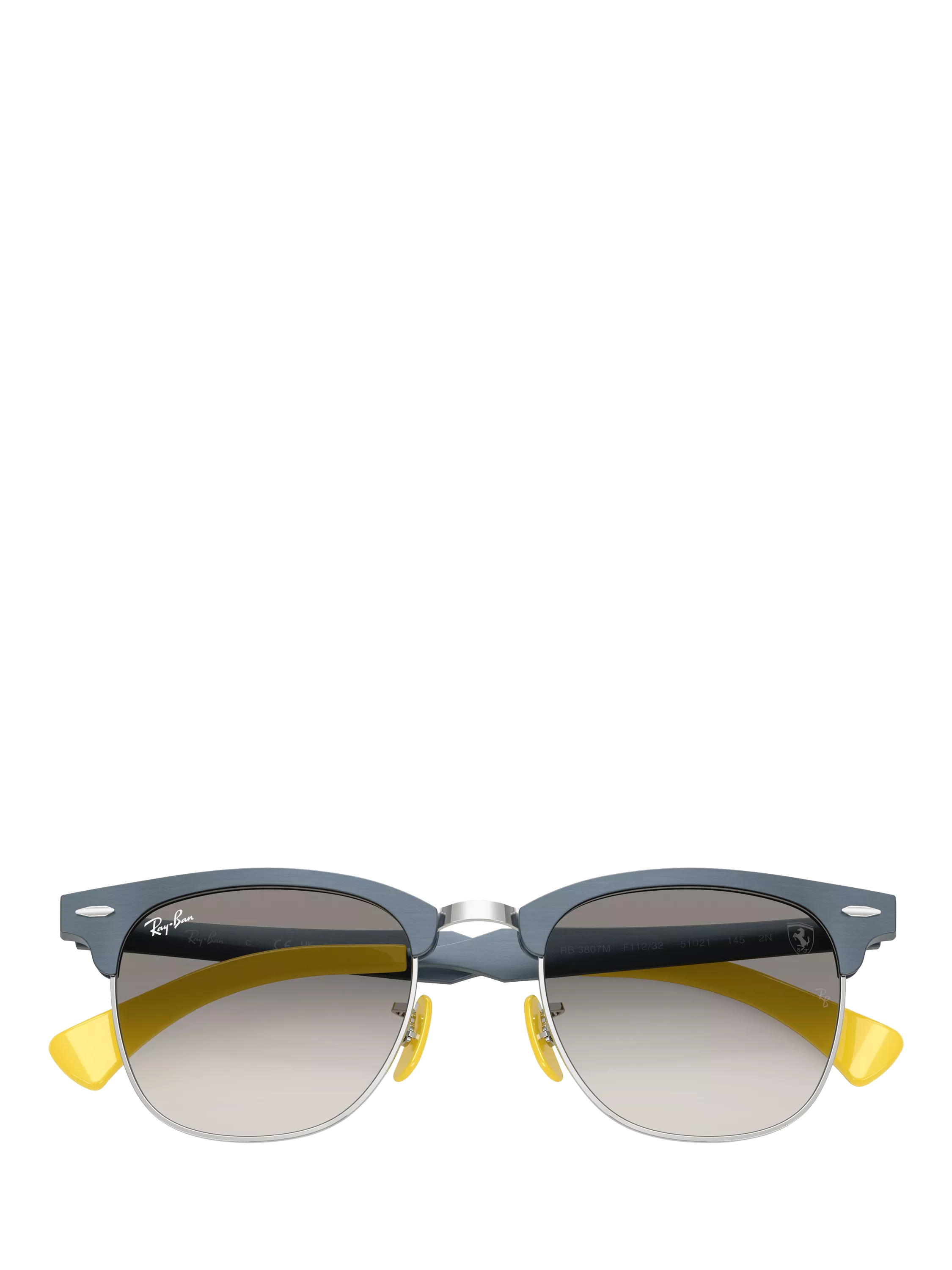 Ray-Ban D-frame sunglasses brushed blue 51mm, UK version