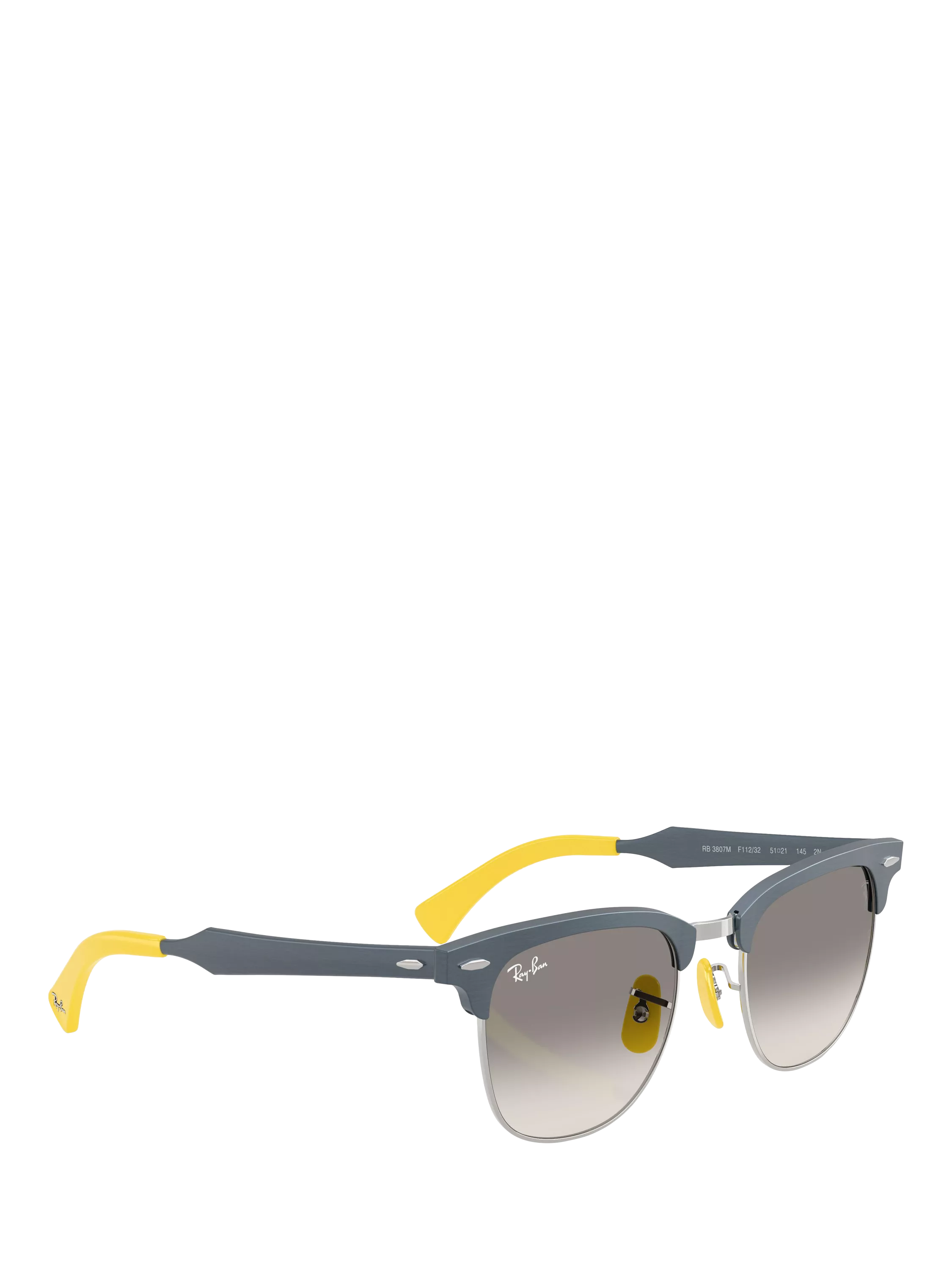 Ray-Ban D-frame sunglasses brushed blue 51mm, UK version