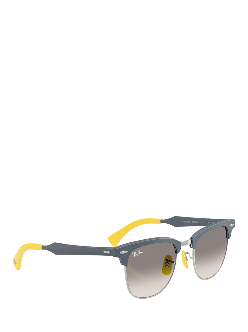 Ray-Ban D-frame sunglasses brushed blue 51mm, UK version
