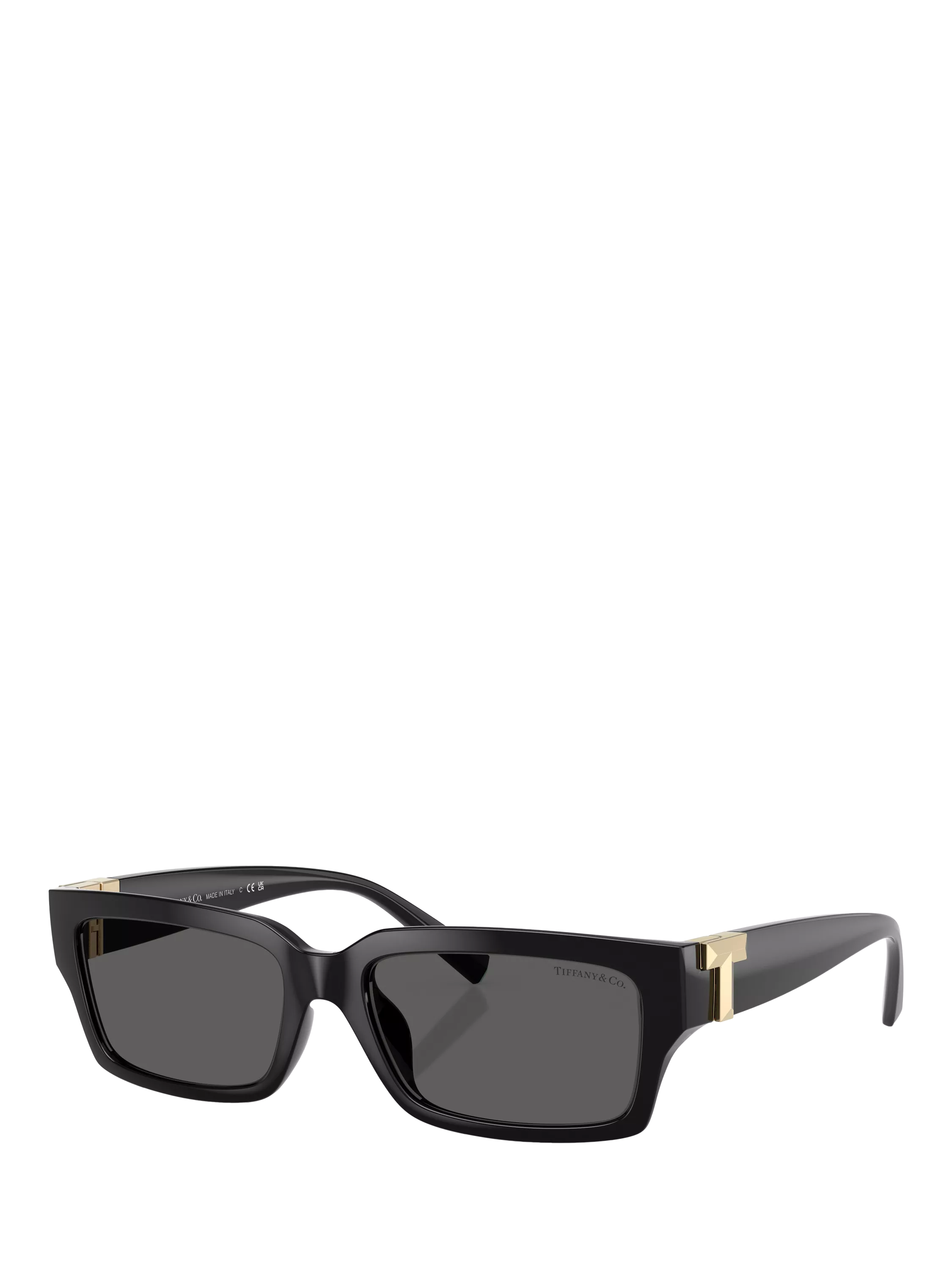 Tiffany & Co rectangular sunglasses black polyamide - British product