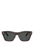 Versace rectangular sunglasses Havana brown polyamide lenses - British product
