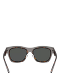 Versace rectangular sunglasses Havana brown polyamide lenses - British product