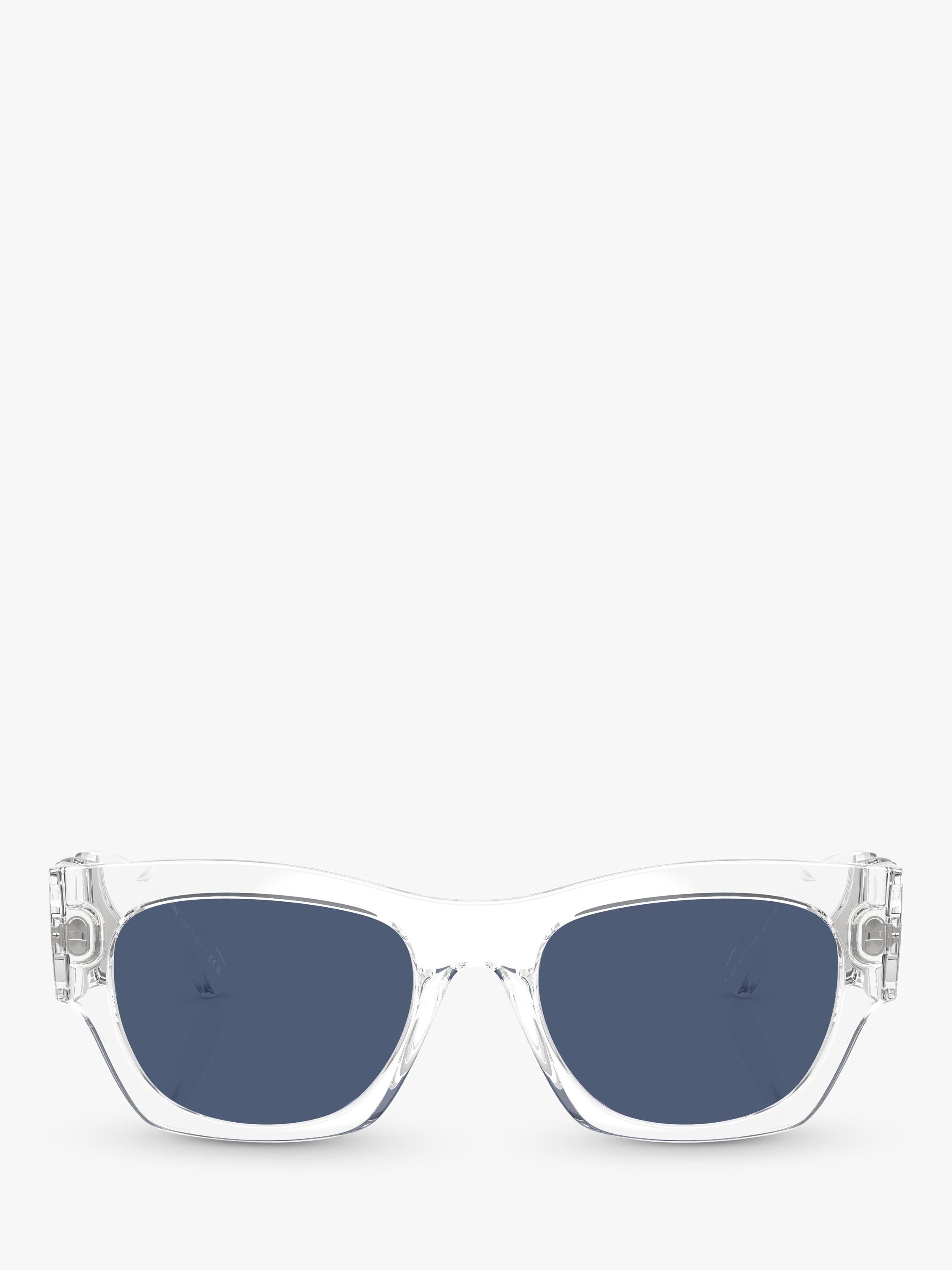 Versace rectangular sunglasses crystal 52mm (British brand)