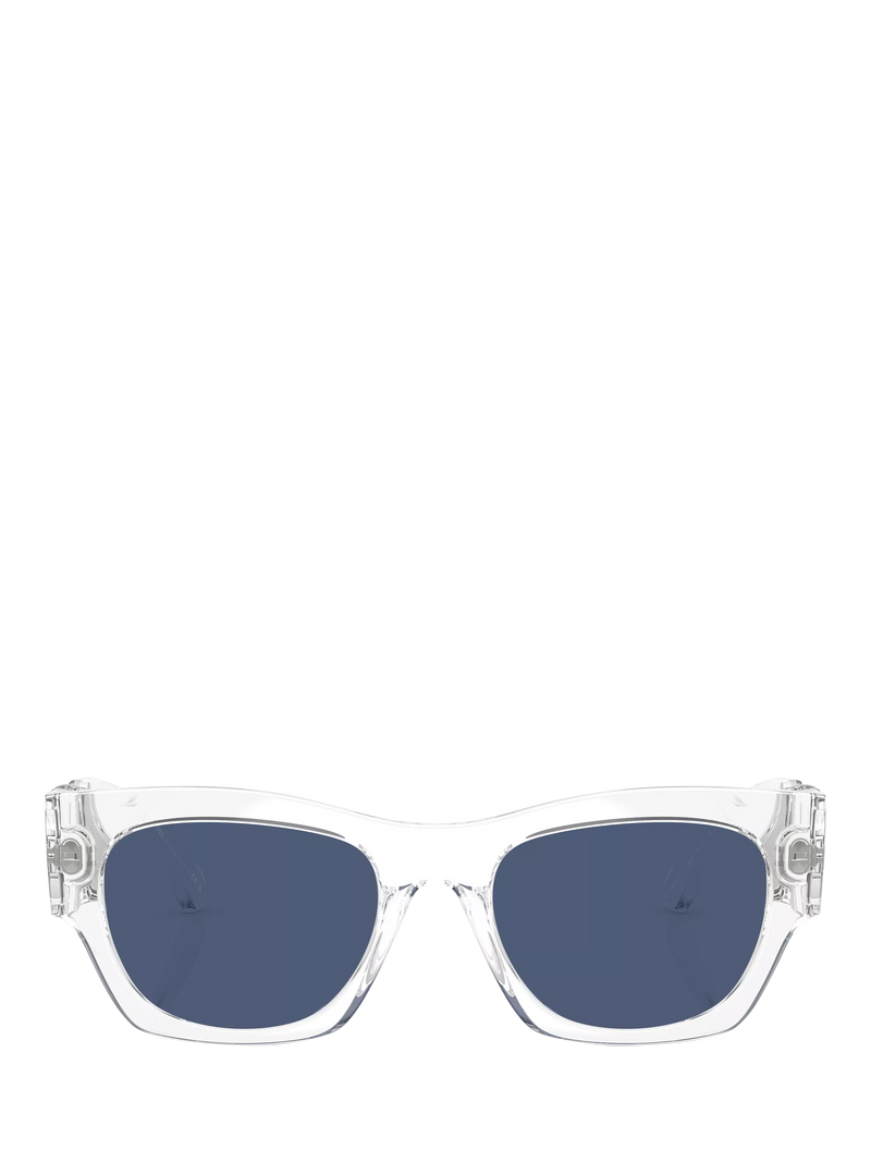 Versace rectangular sunglasses crystal 52mm (British brand)
