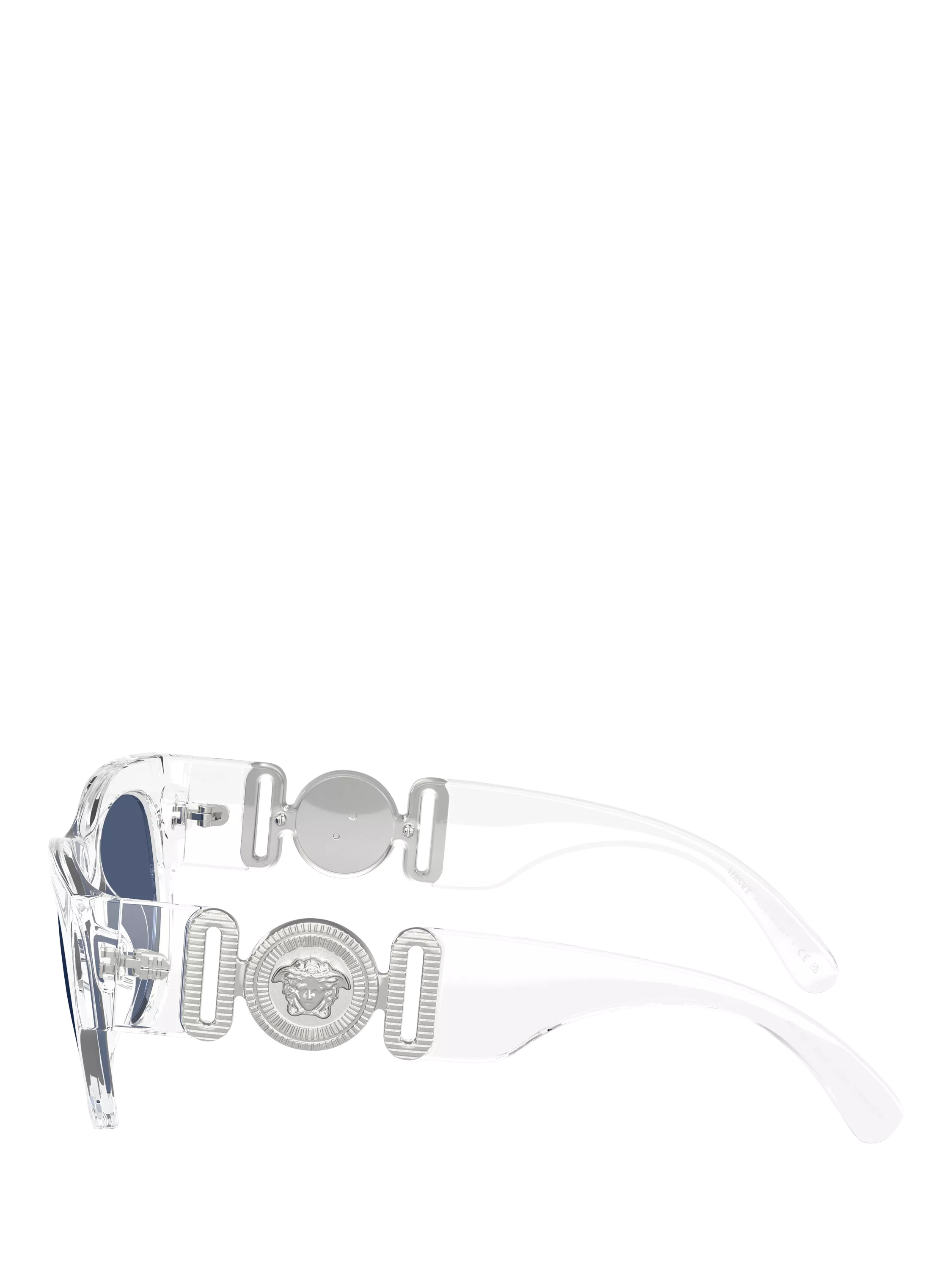 Versace rectangular sunglasses crystal 52mm (British brand)