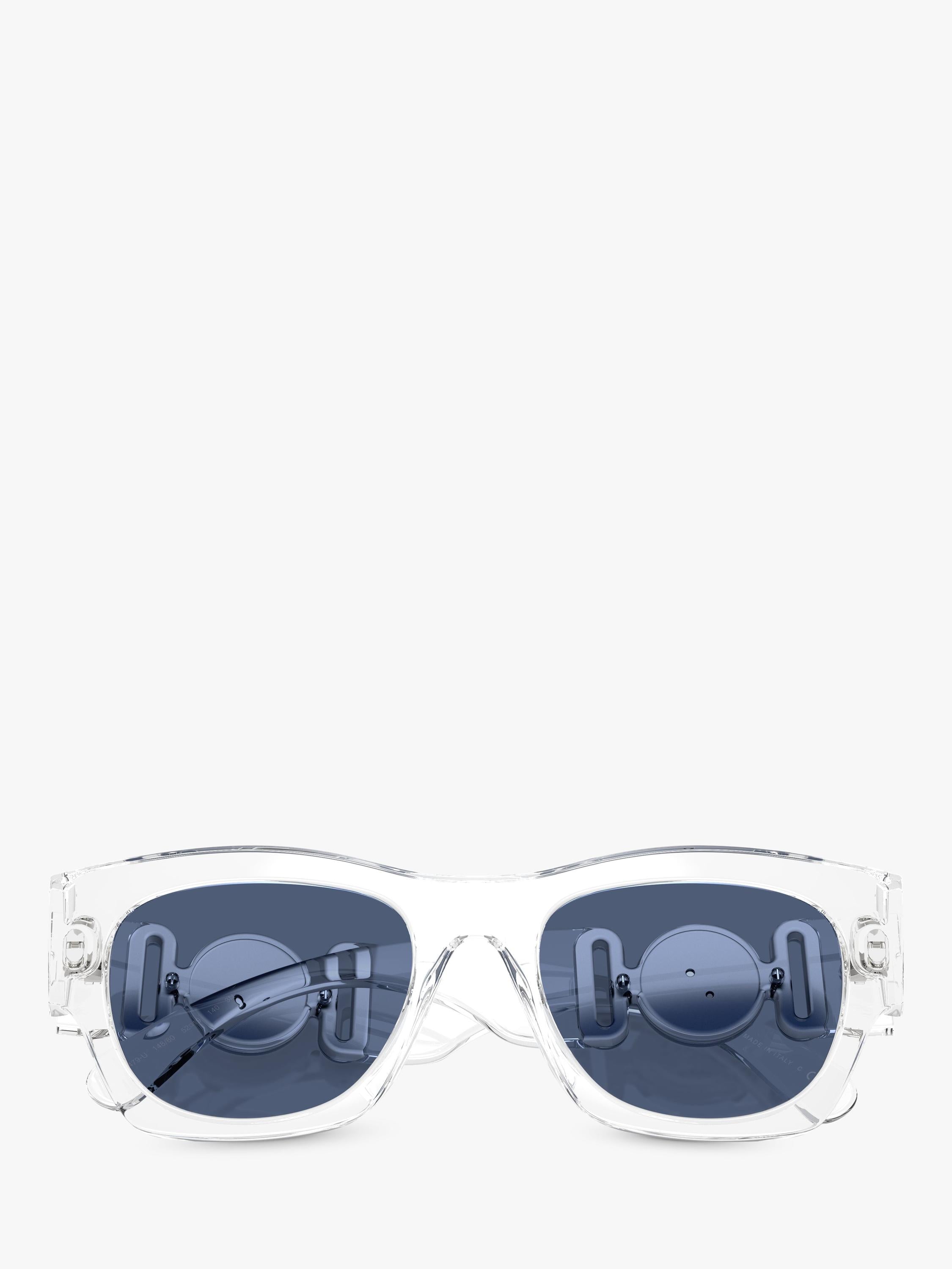 Versace rectangular sunglasses crystal 52mm (British brand)