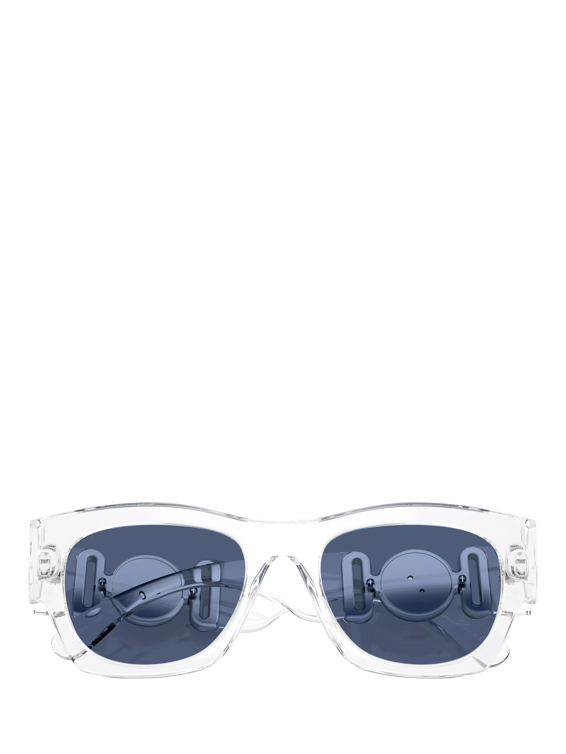 Versace rectangular sunglasses crystal 52mm (British brand)
