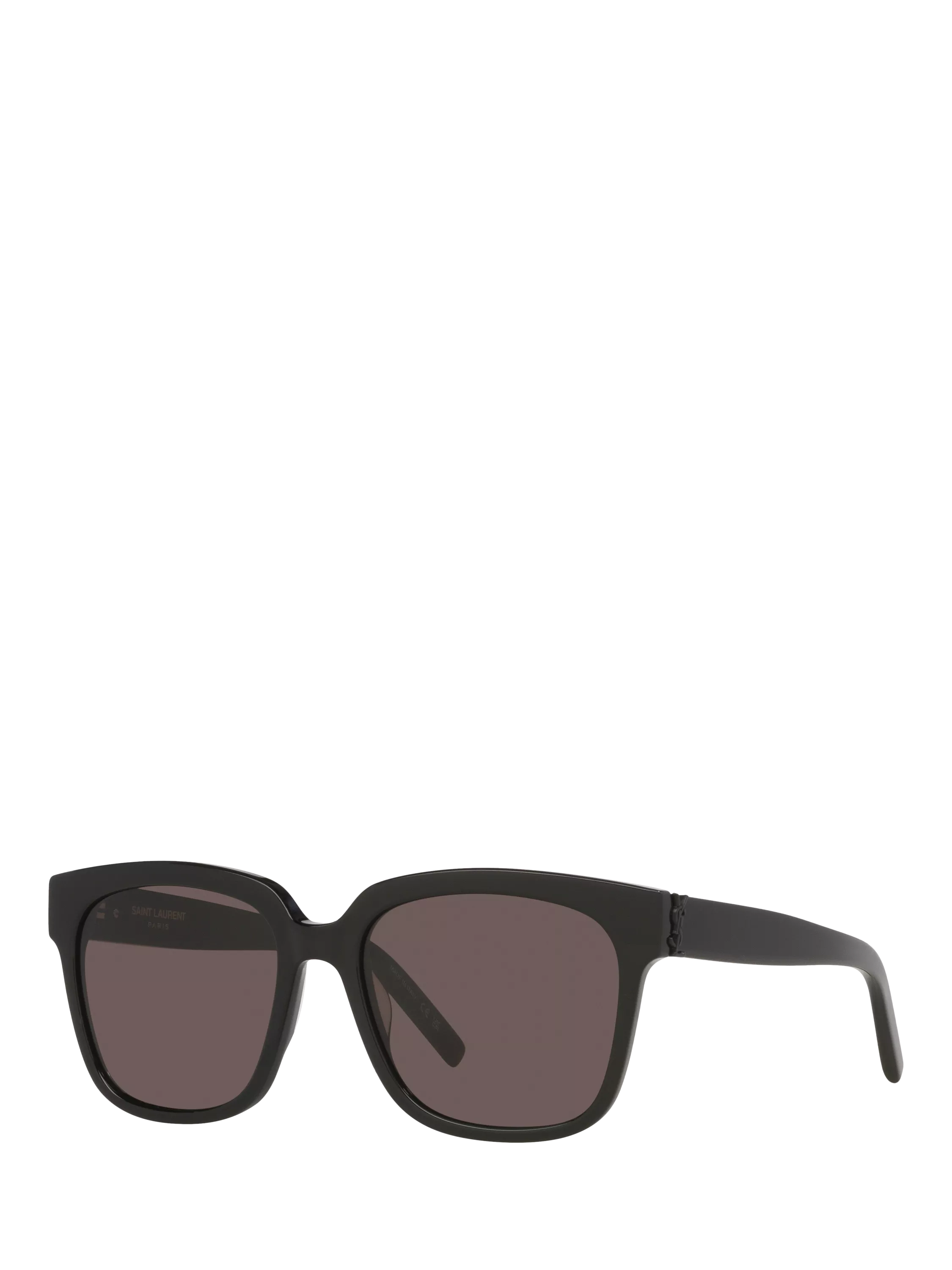 Yves Saint Laurent women's square sunglasses black dark pink 54mm - British product