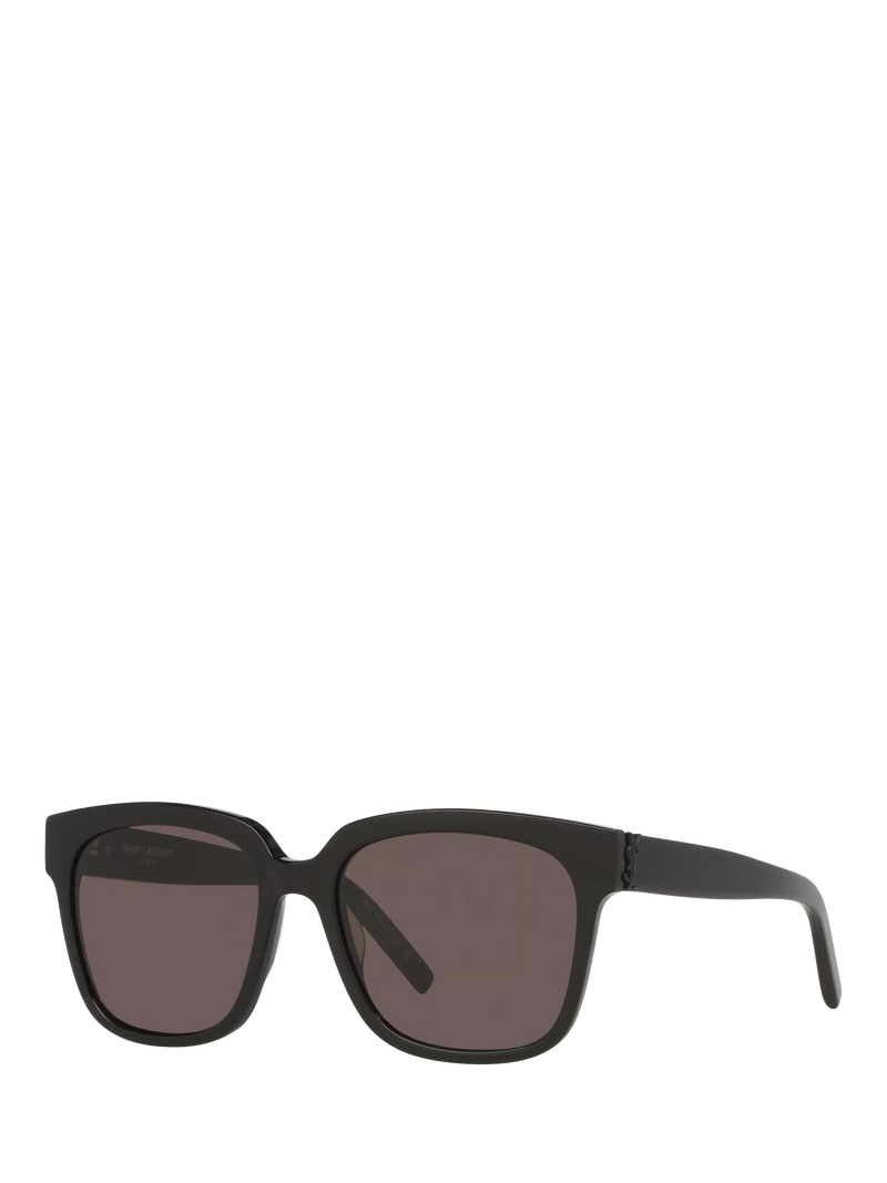 Yves Saint Laurent women's square sunglasses black dark pink 54mm - British product