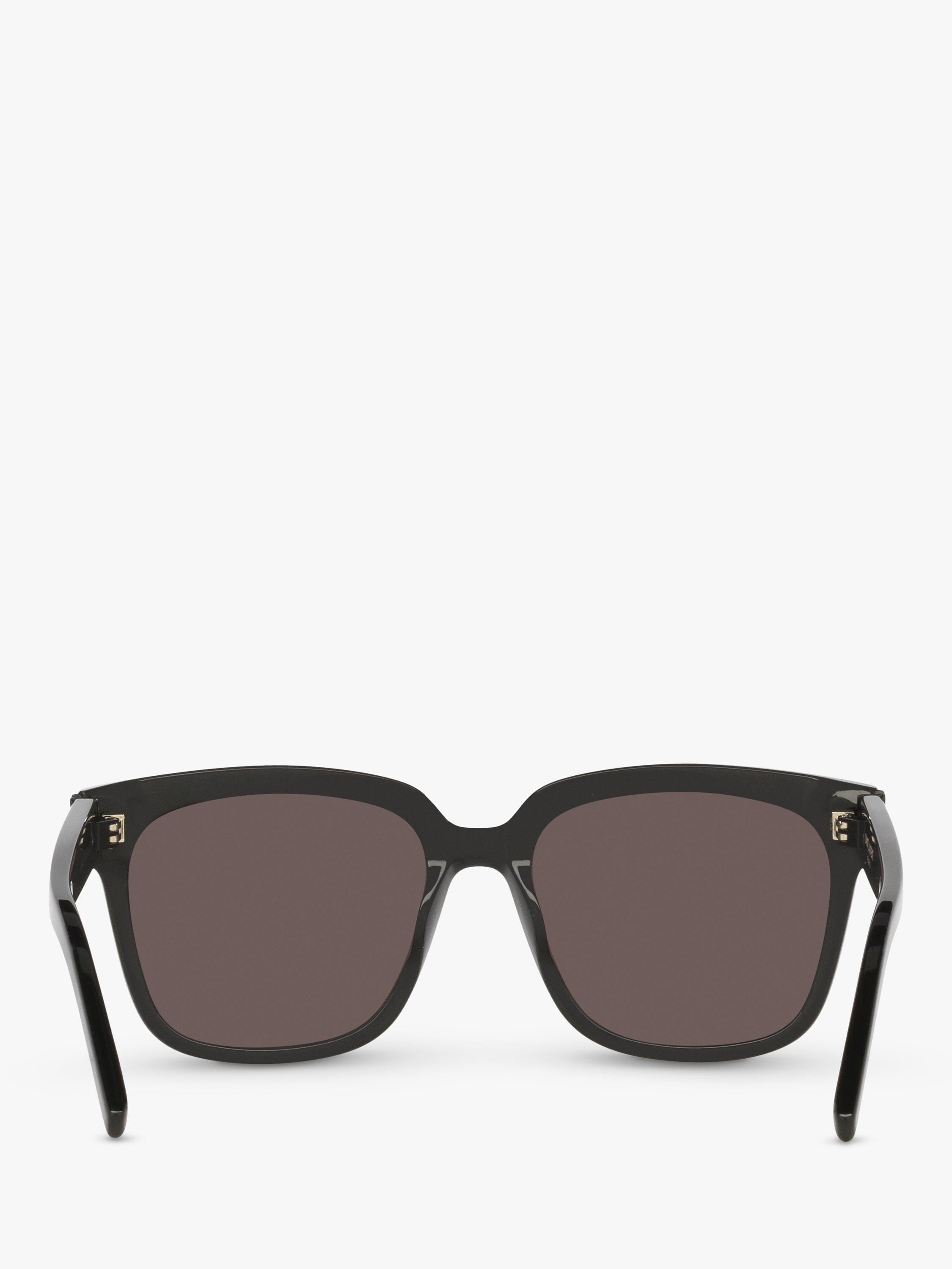 Yves Saint Laurent women's square sunglasses black dark pink 54mm - British product