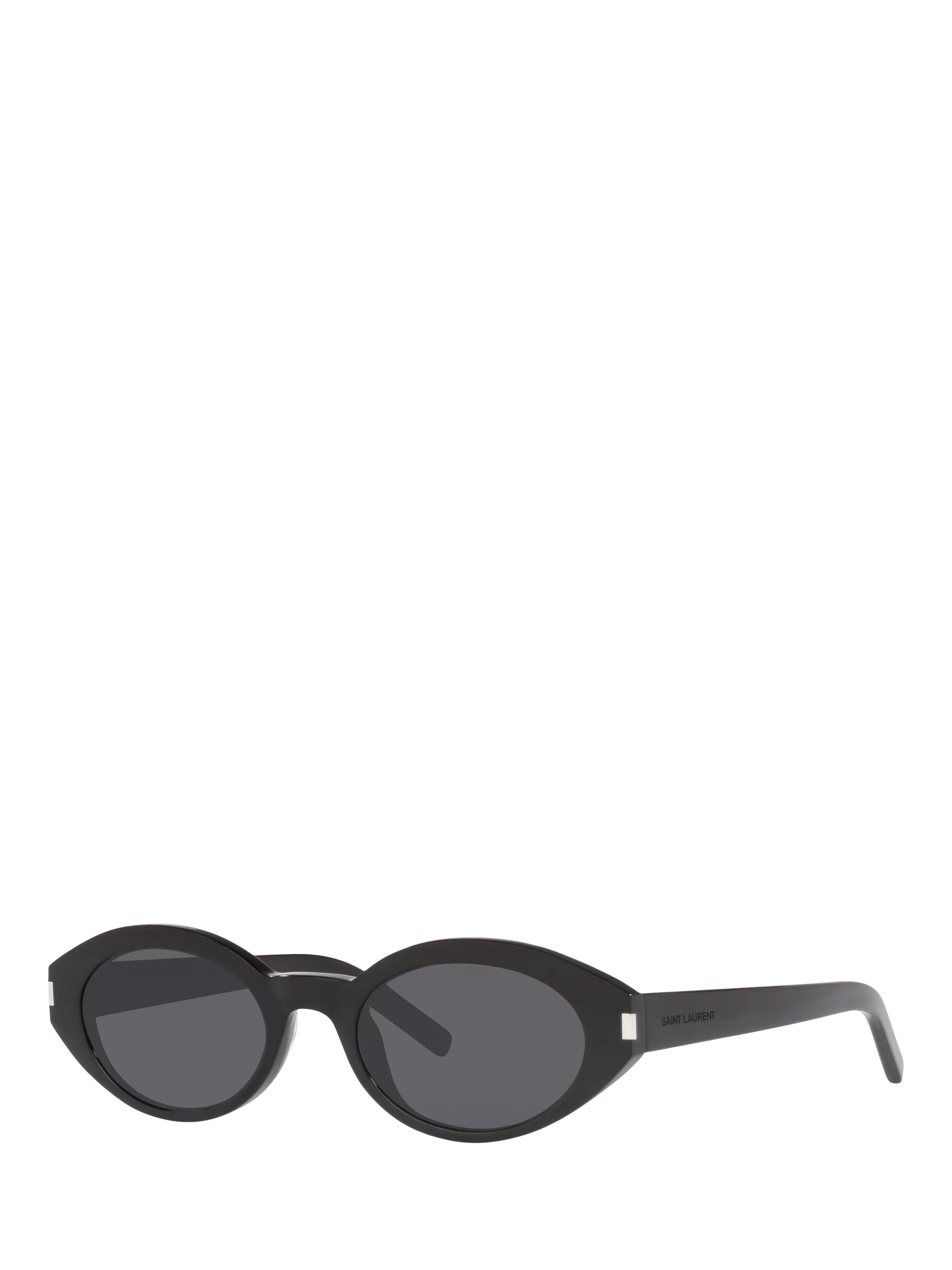 Yves Saint Laurent oval sunglasses with polyamide lenses and acetate frame - British product