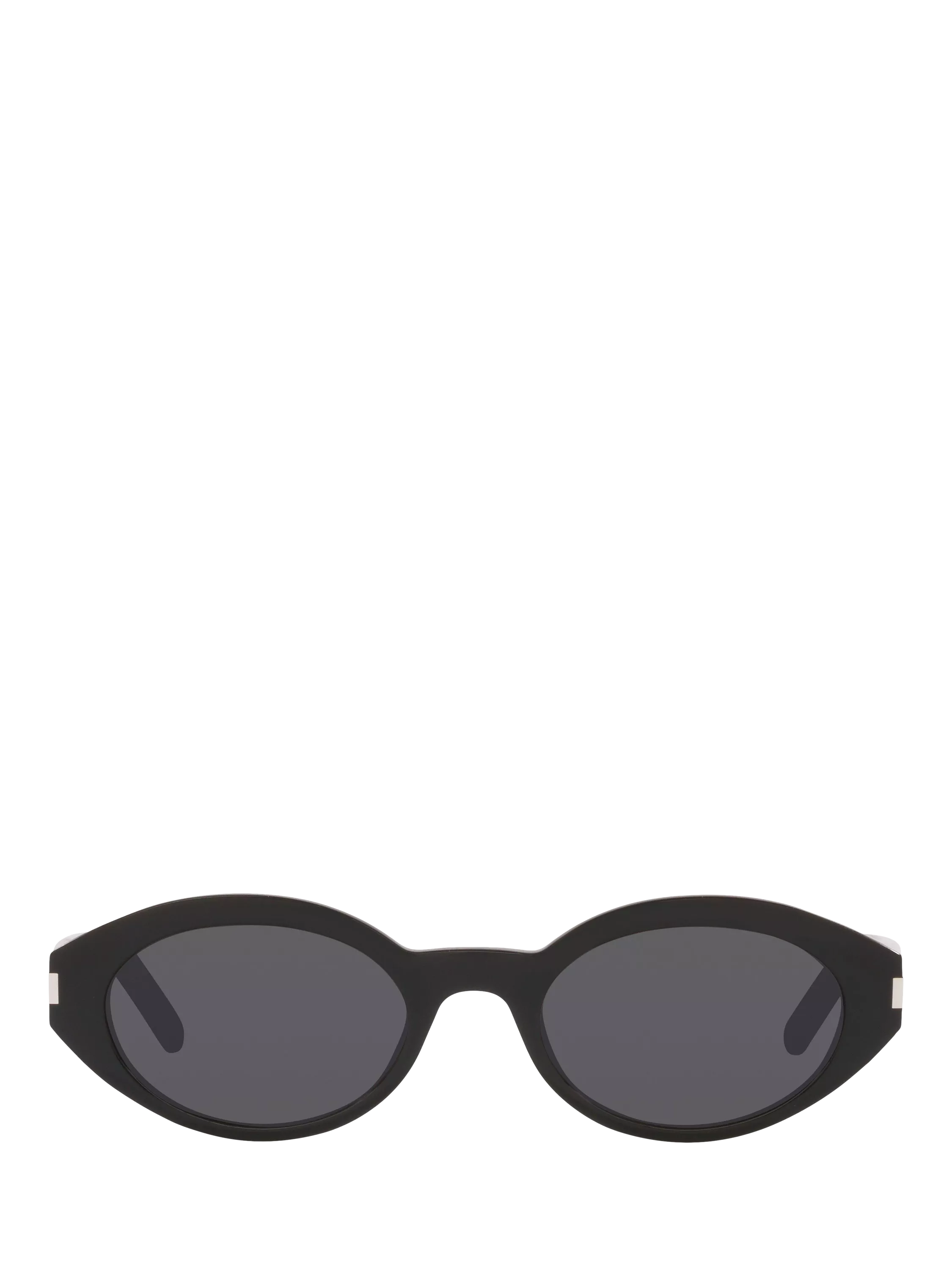 Yves Saint Laurent oval sunglasses with polyamide lenses and acetate frame - British product